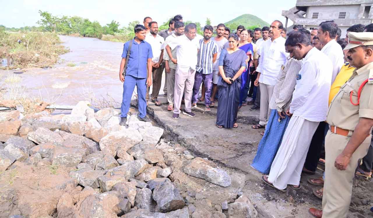 Jagtial-Dharmapuri road connectivity restored