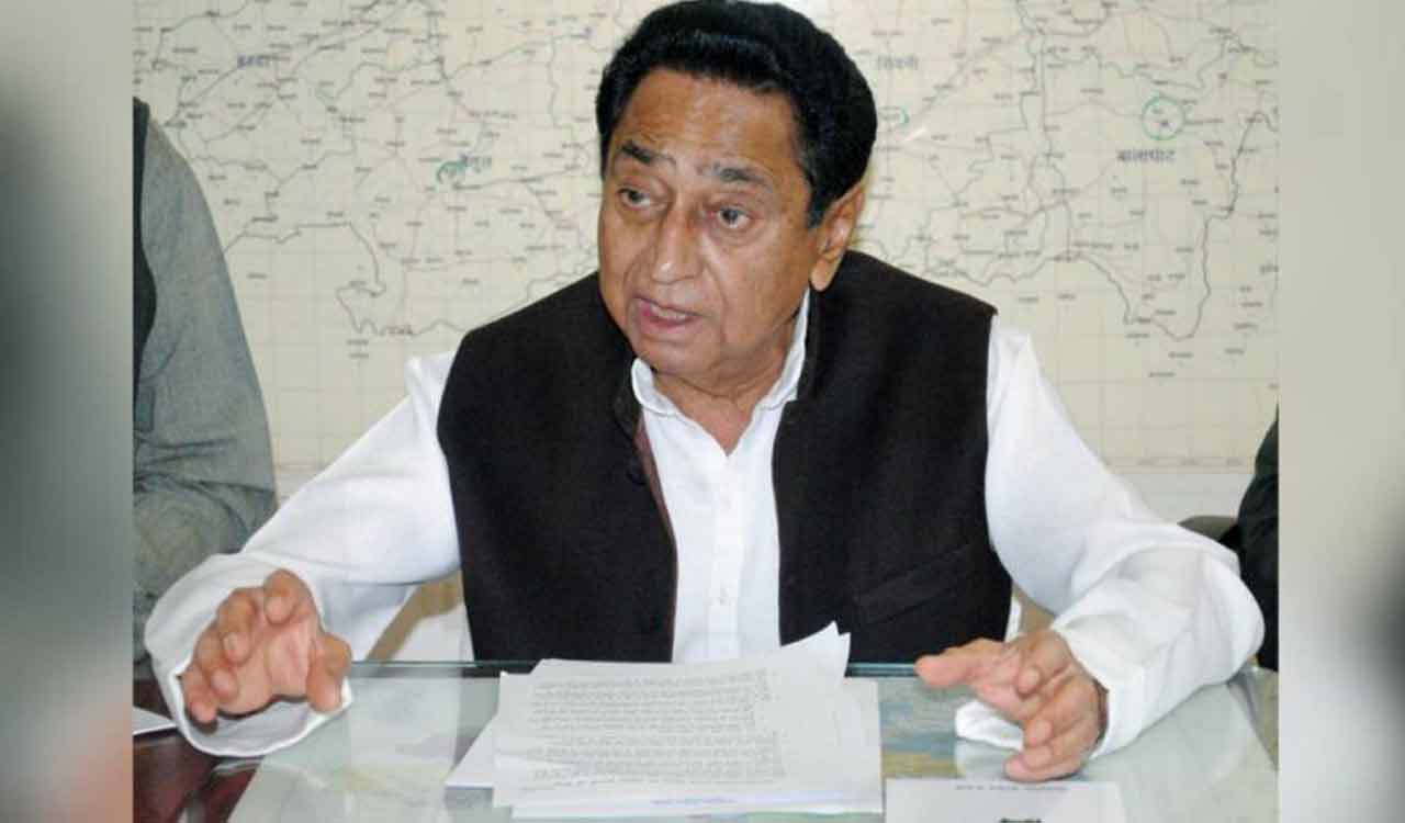 Corruption only system running in Madhya Pradesh: Kamal Nath