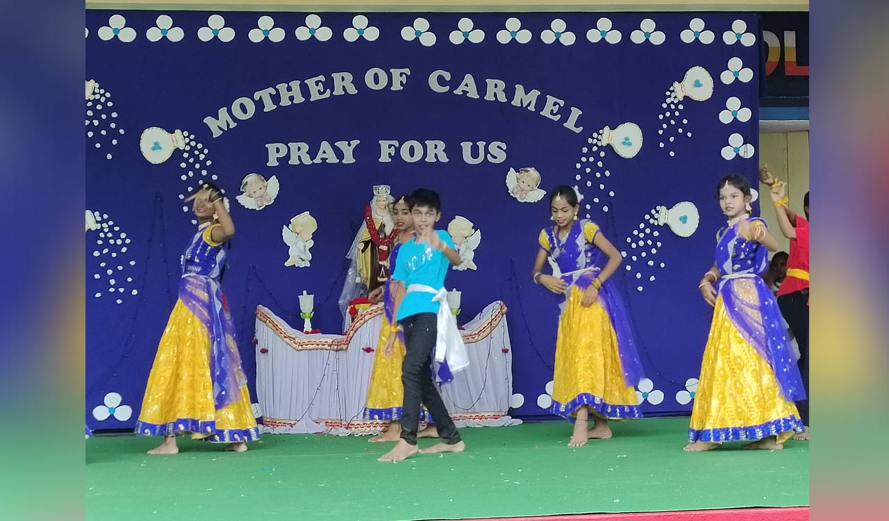 Carmel Day celebrated on grand note in Mancherial