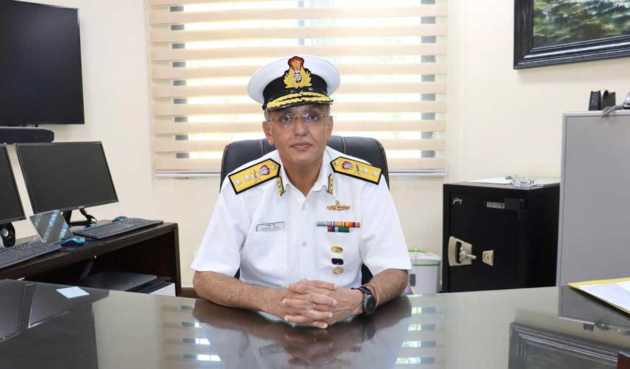 Hyderabad: Rear Admiral Ravnish Seth takes charge as Director of DMDE