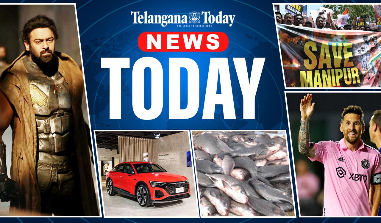 News Today: Kalki 2898 AD, Messi Debut Goal For Inter Miami, Massive Protests In Manipur, And Others