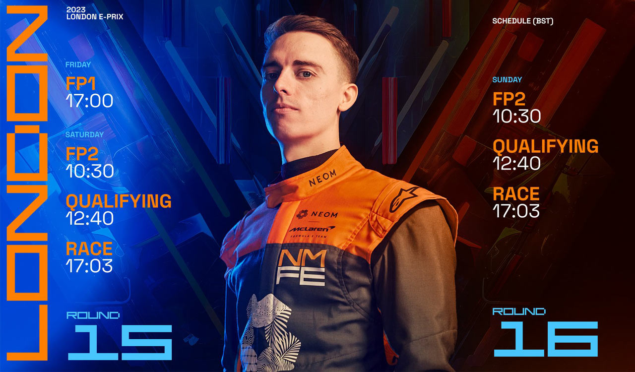 Formula E: Jake Hughes clocks 218.71 kmph, sets new indoor land-speed record