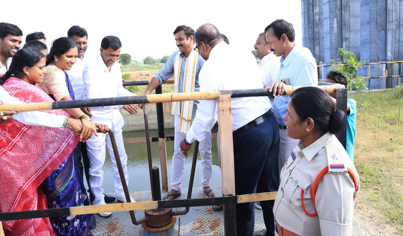 KLIS water released from Kondapochammasagar to meet irrigation needs of Gajwel, Dubbaka, Medak