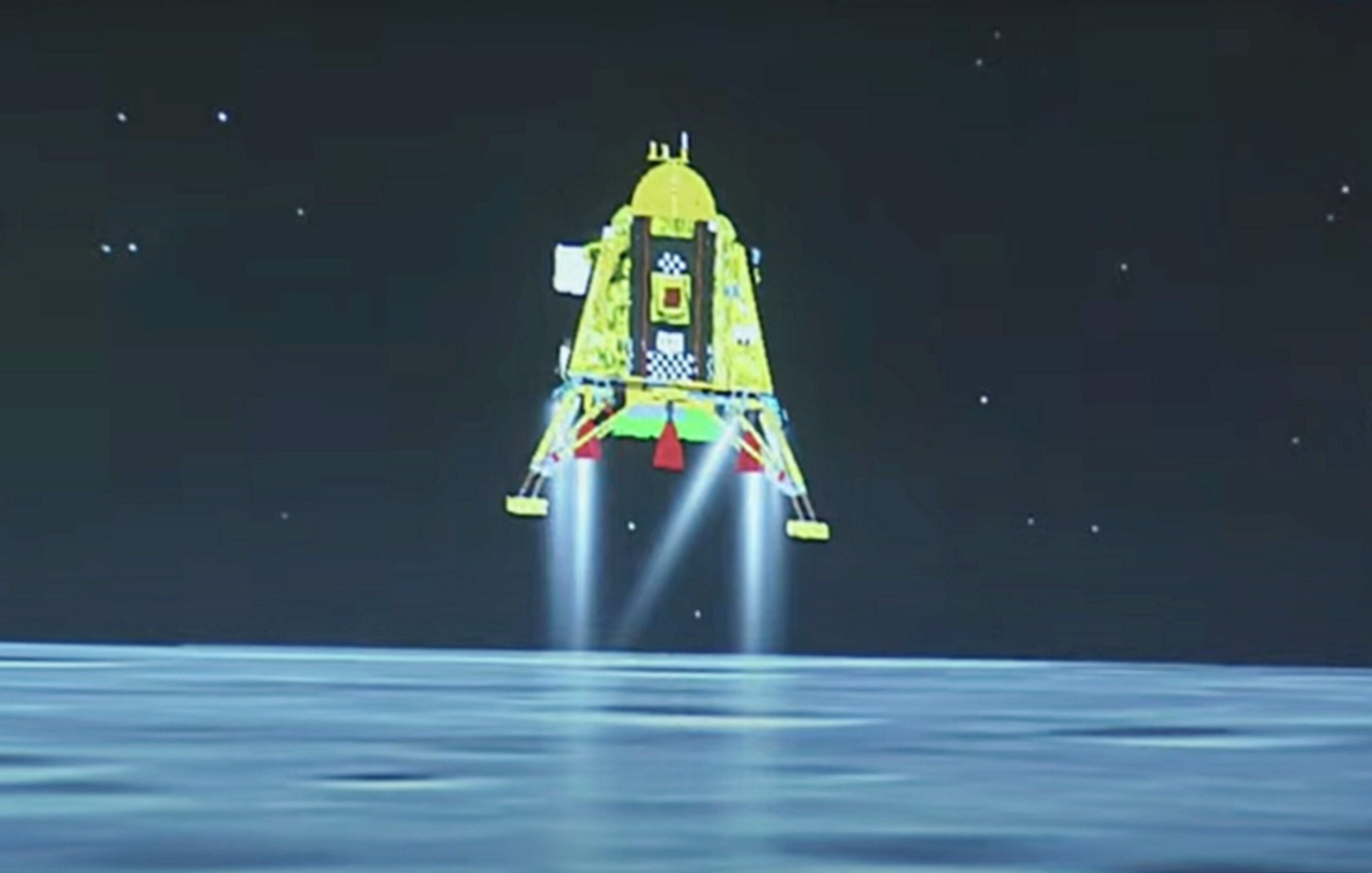 Chandrayaan-3 lands on moon, creates history