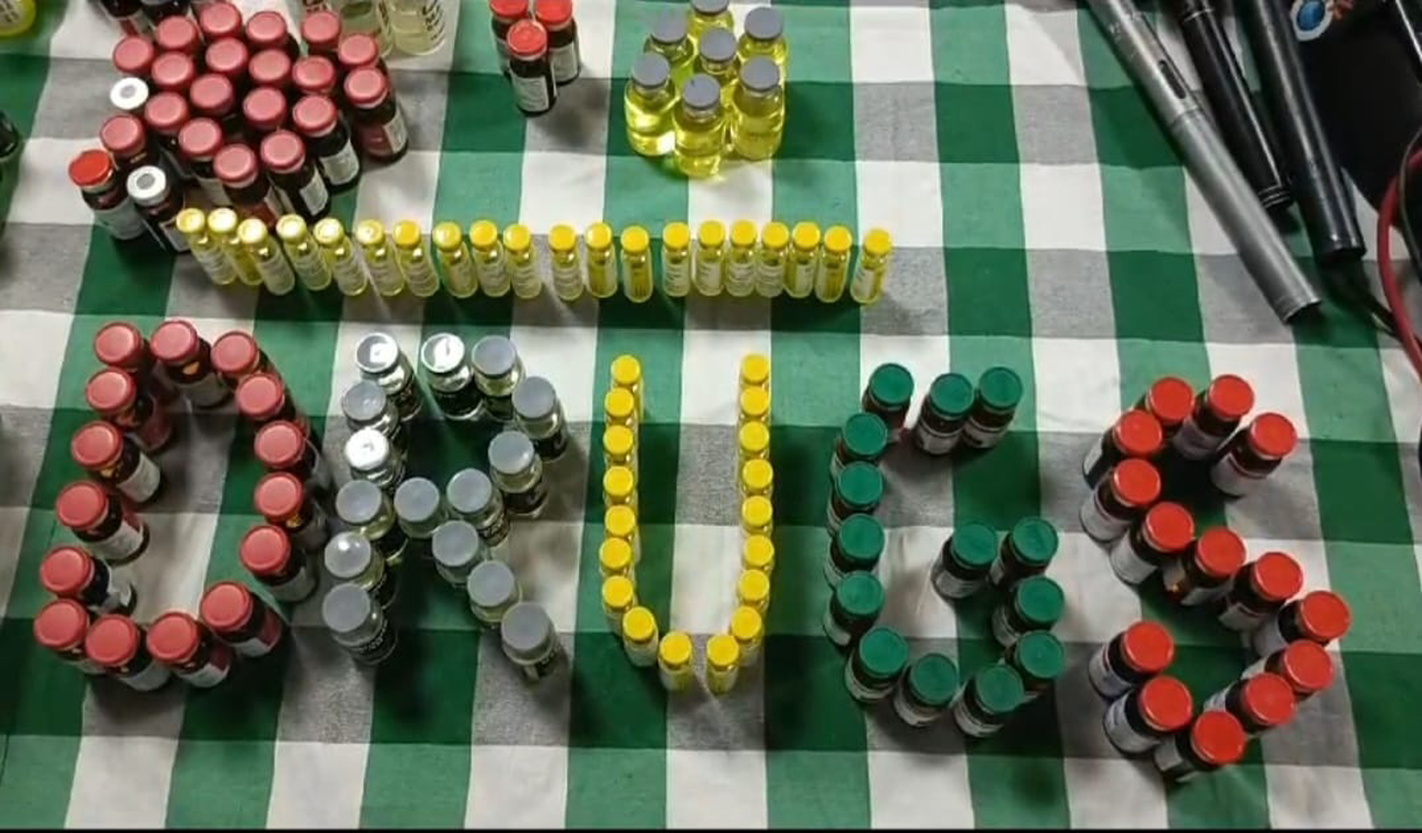 Sangareddy: Two from Hyderabad caught selling steroids to youngsters