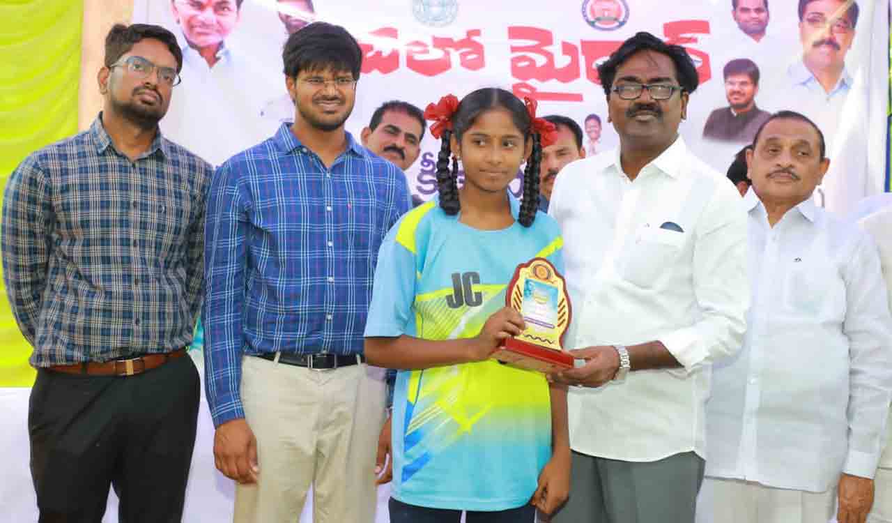 545 Telangana Kreeda Pranganams established in Khammam