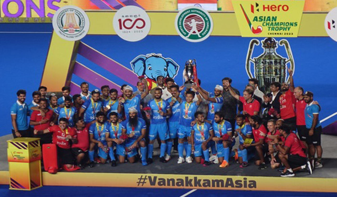 India move up to third spot in men’s hockey rankings after Asian Champions Trophy triumph