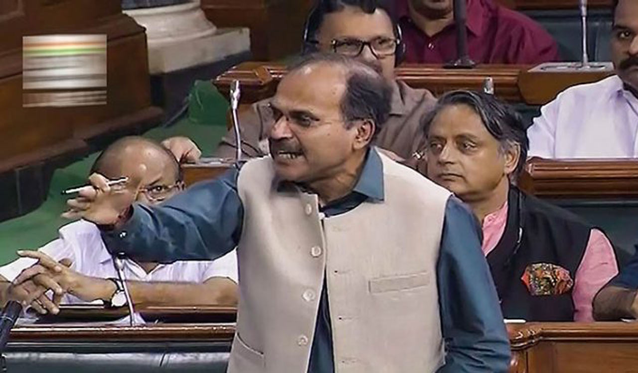 Adhir Ranjan Chowdhury approaches Calcutta HC as case filed against him under non-bailable chages