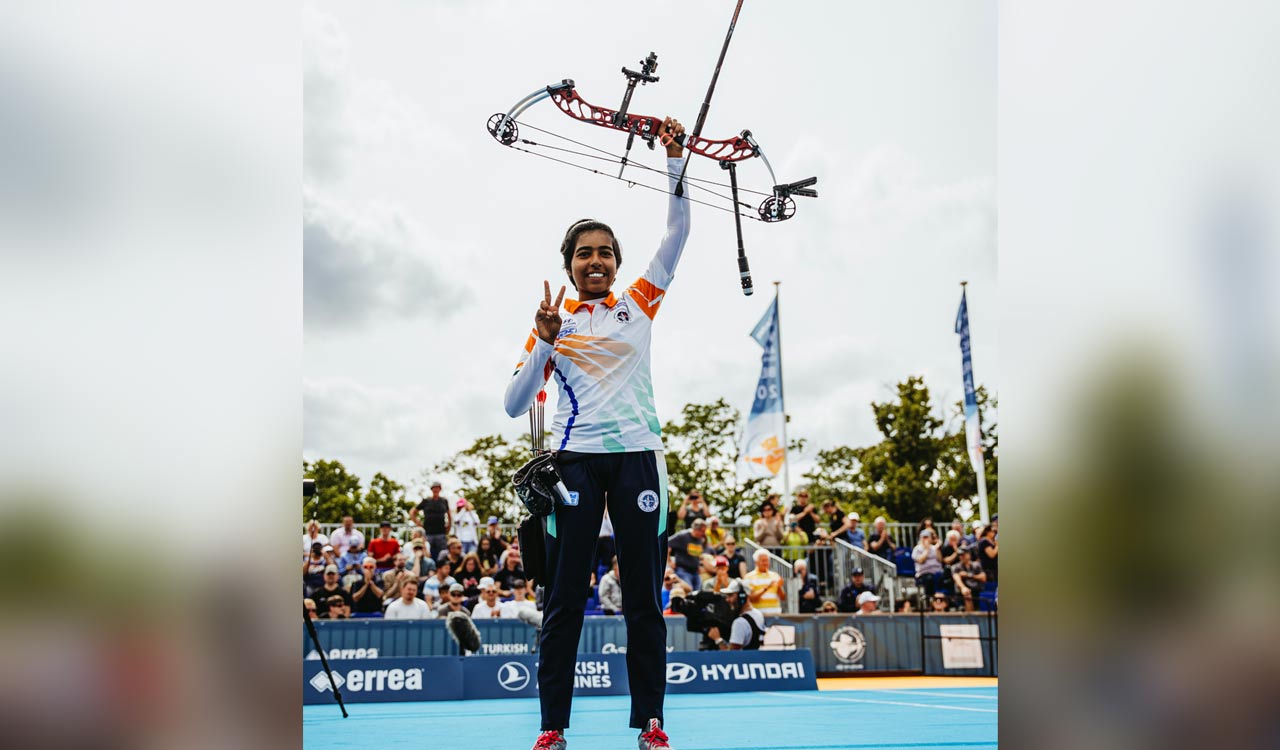 Compound archer Aditi becomes senior world champion at 17