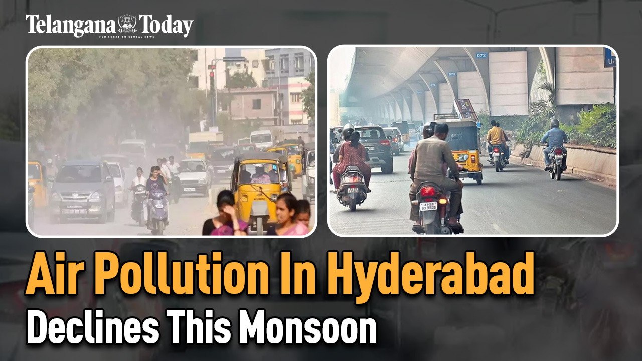 Air Pollution In Hyderabad Gets Declined This Monsoon | Telangana State Pollution Control Board