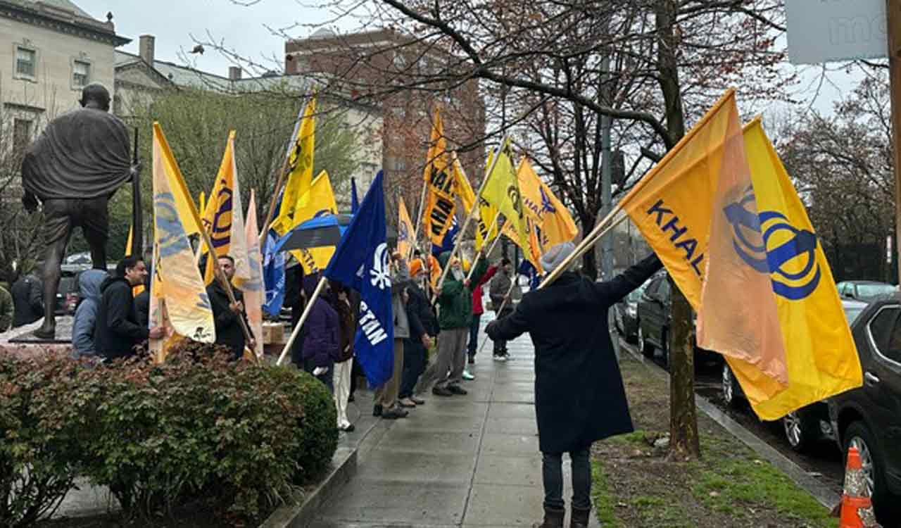 Another Hindu temple vandalized in Canada with Khalistan referendum posters