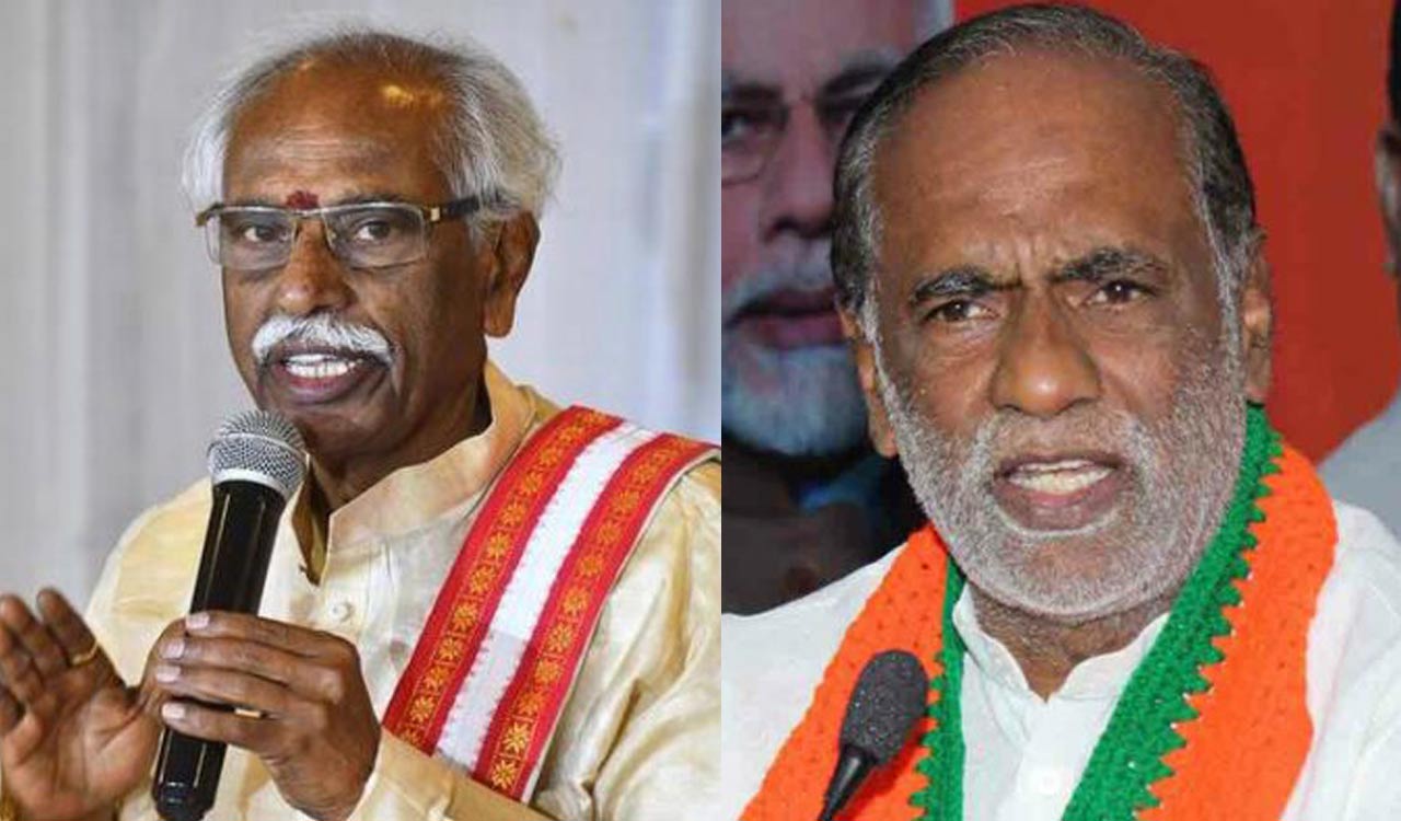 Cold war between Bandaru, Laxman over Musheerabad ticket