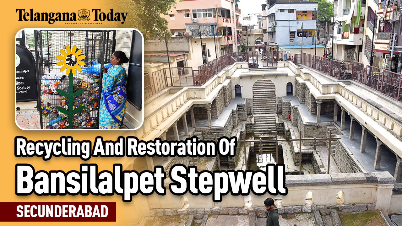 An Unique Initiative Cleans Trash In Bansilalpet Stepwell | Gandipet Welfare Society | Secunderabad
