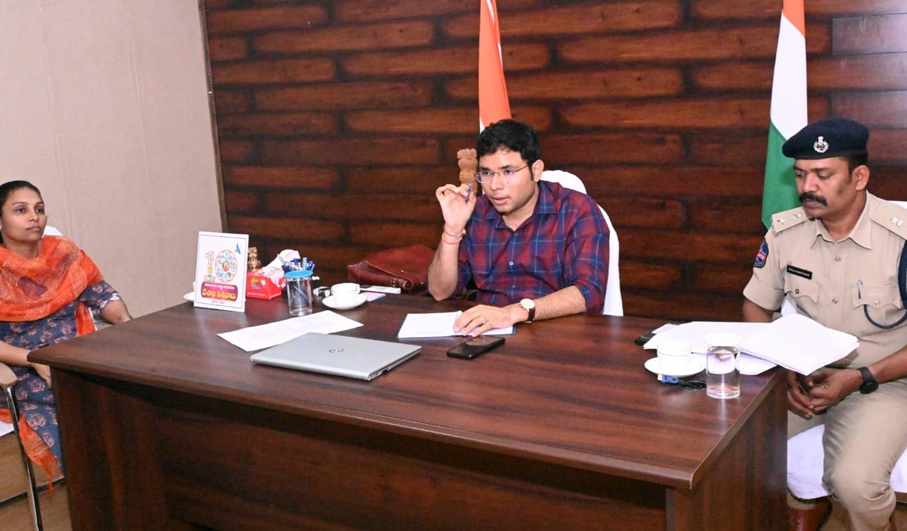 Take stringent measures to combat drug abuse: Bhupalpally Collector Bhavesh Mishra