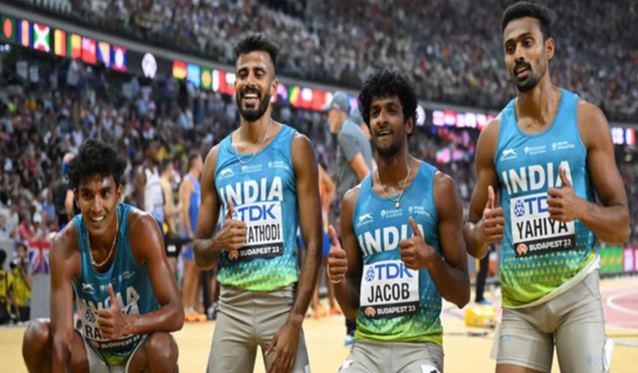 Bollywood applauds India’s 4X400m Relay Team for World Athletics Finals ...