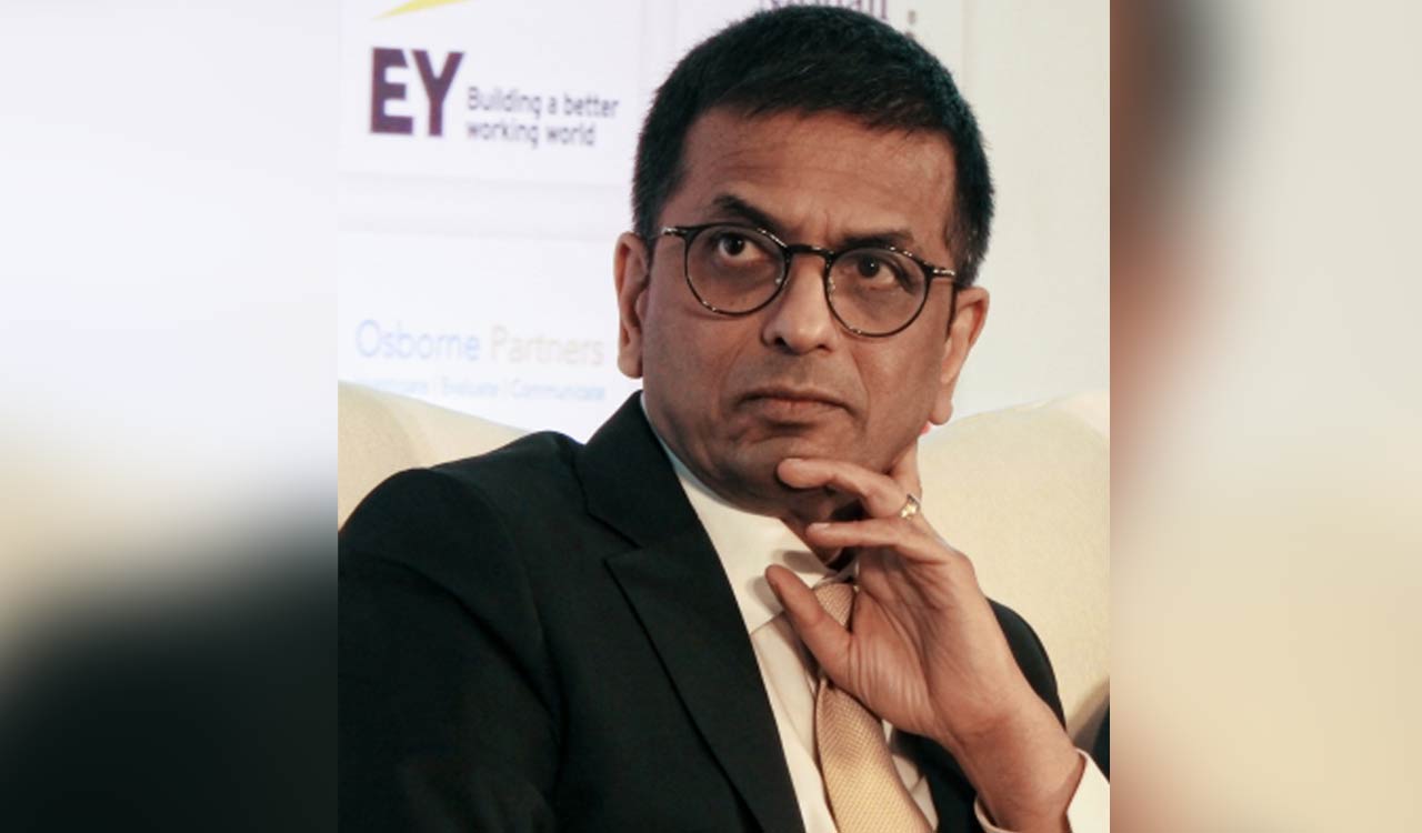 CJI Chandrachud stresses on granting access to justice to citizens