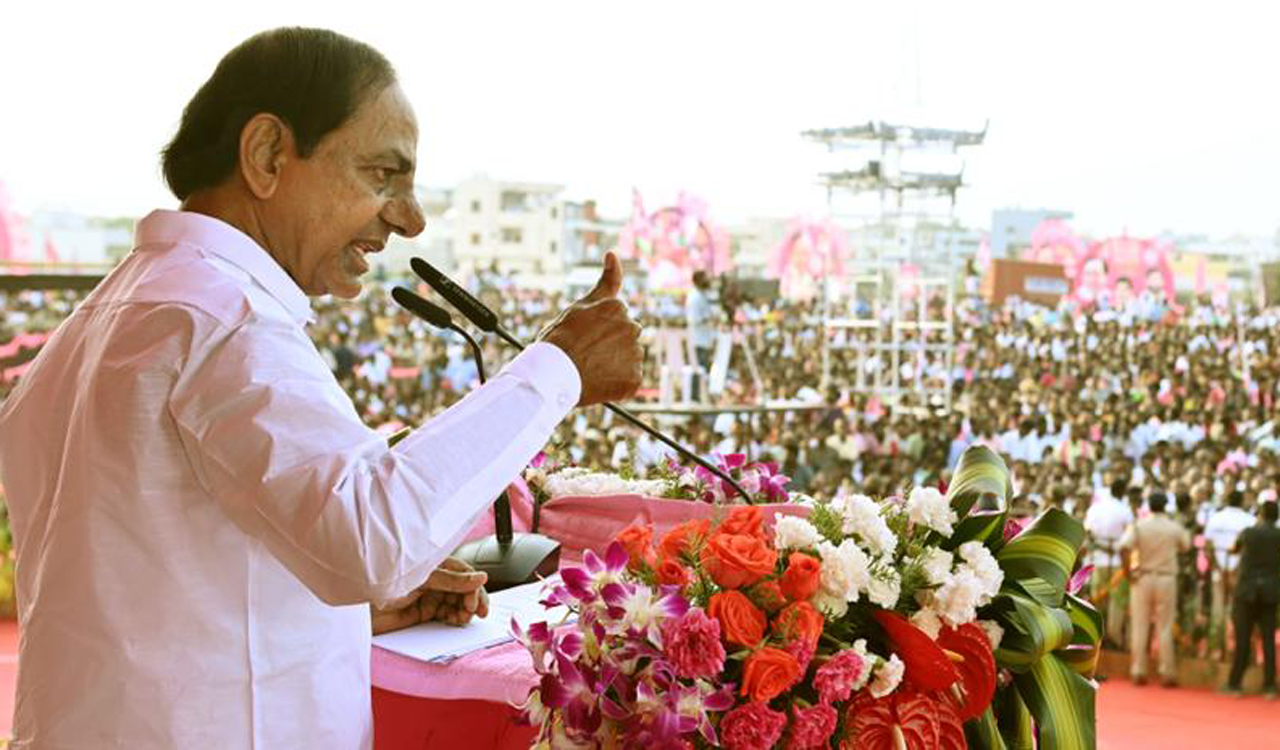 Will retain power with biggest majority, declares CM KCR