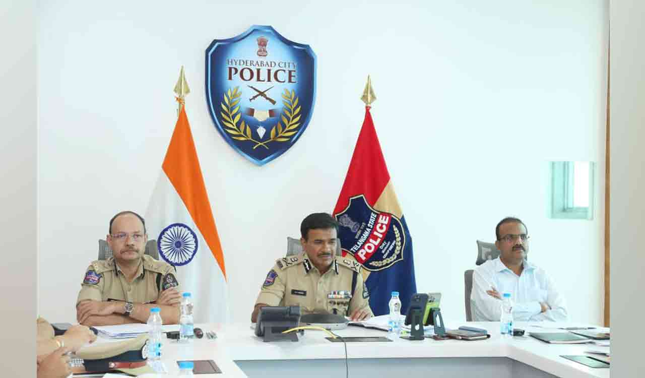 Hyderabad CP CV Anand takes charge as the Director of TSPICCC