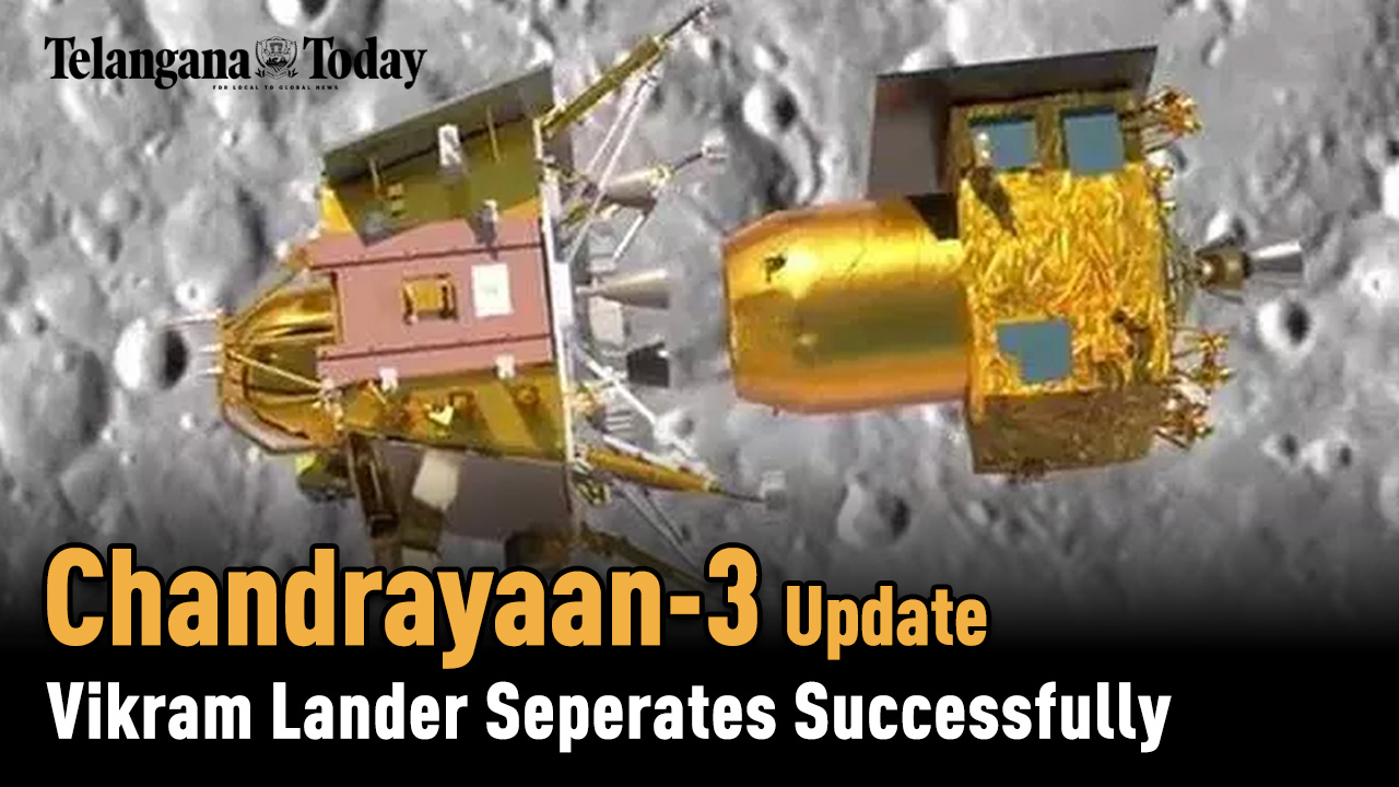 Chandrayaan-3 Latest Update: Vikram Lander Detached From Spacecraft | India’s Lunar Mission