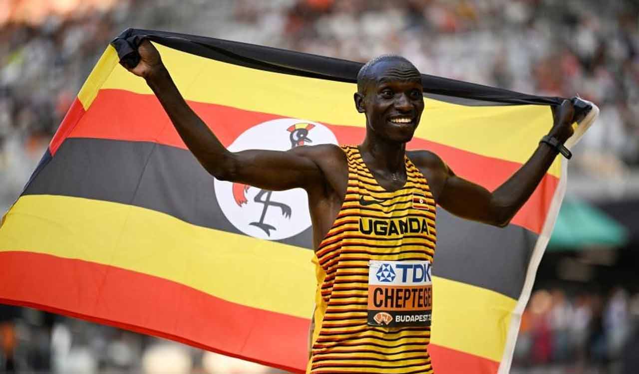 Cheptegei of Uganda secures third consecutive 10,000m world title