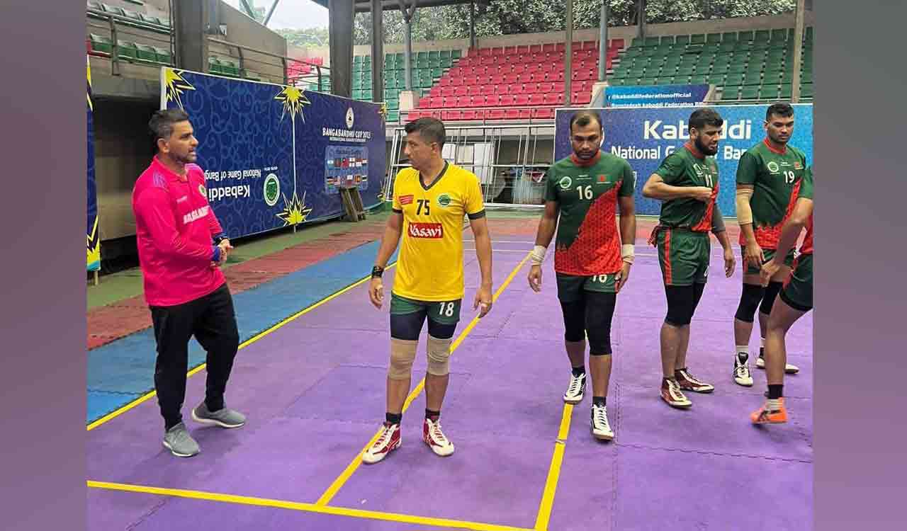 Sangareddy man appointed coach of Bangladesh Kabaddi team
