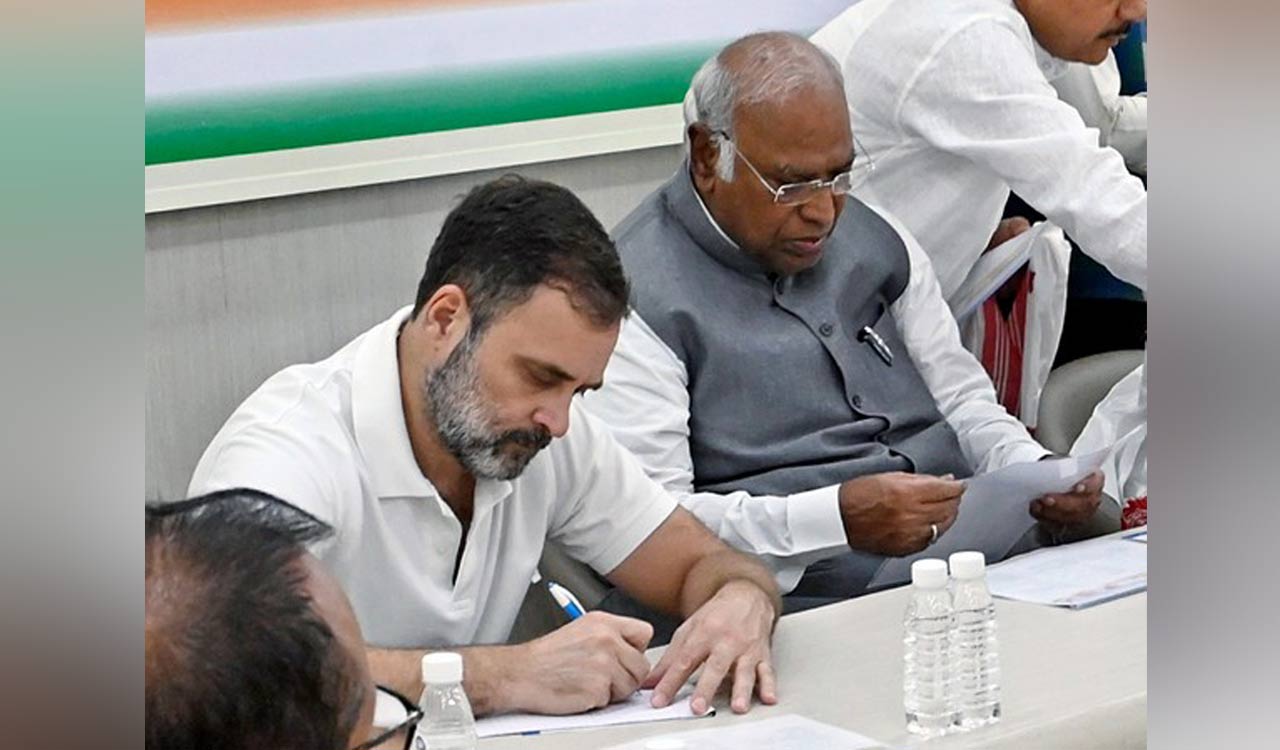 Congress calls meeting of its Lok Sabha MPs in party’s parliamentary office