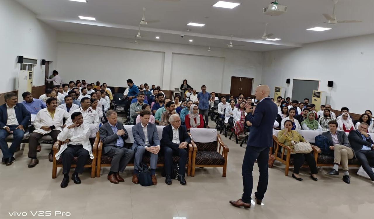 Hyderabad: Dutch Health Minister visits NIMS