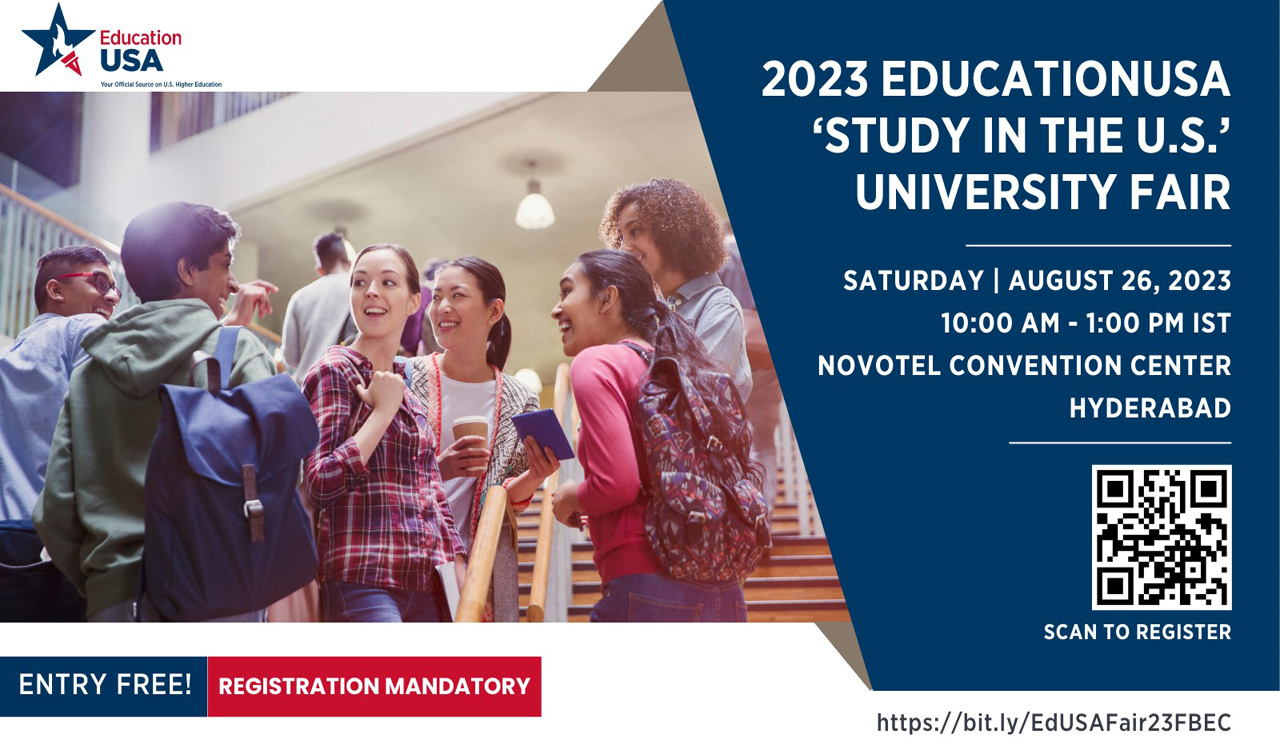 Hyderabad: EducationUSA university fair on August 26 at Novotel