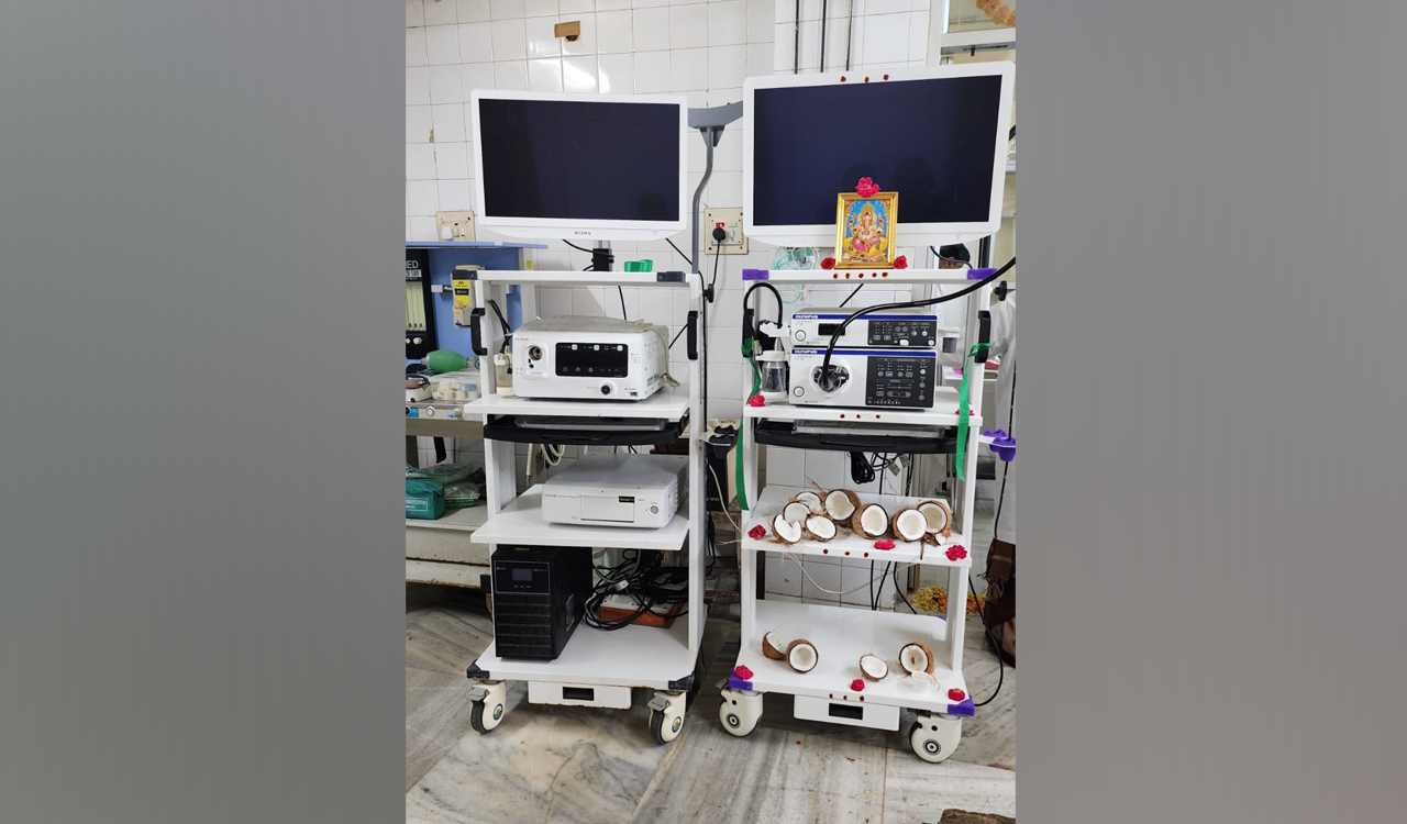 Telangana: OGH receives Rs 64 Lakh pediatric endoscopy system from TSMSIDC
