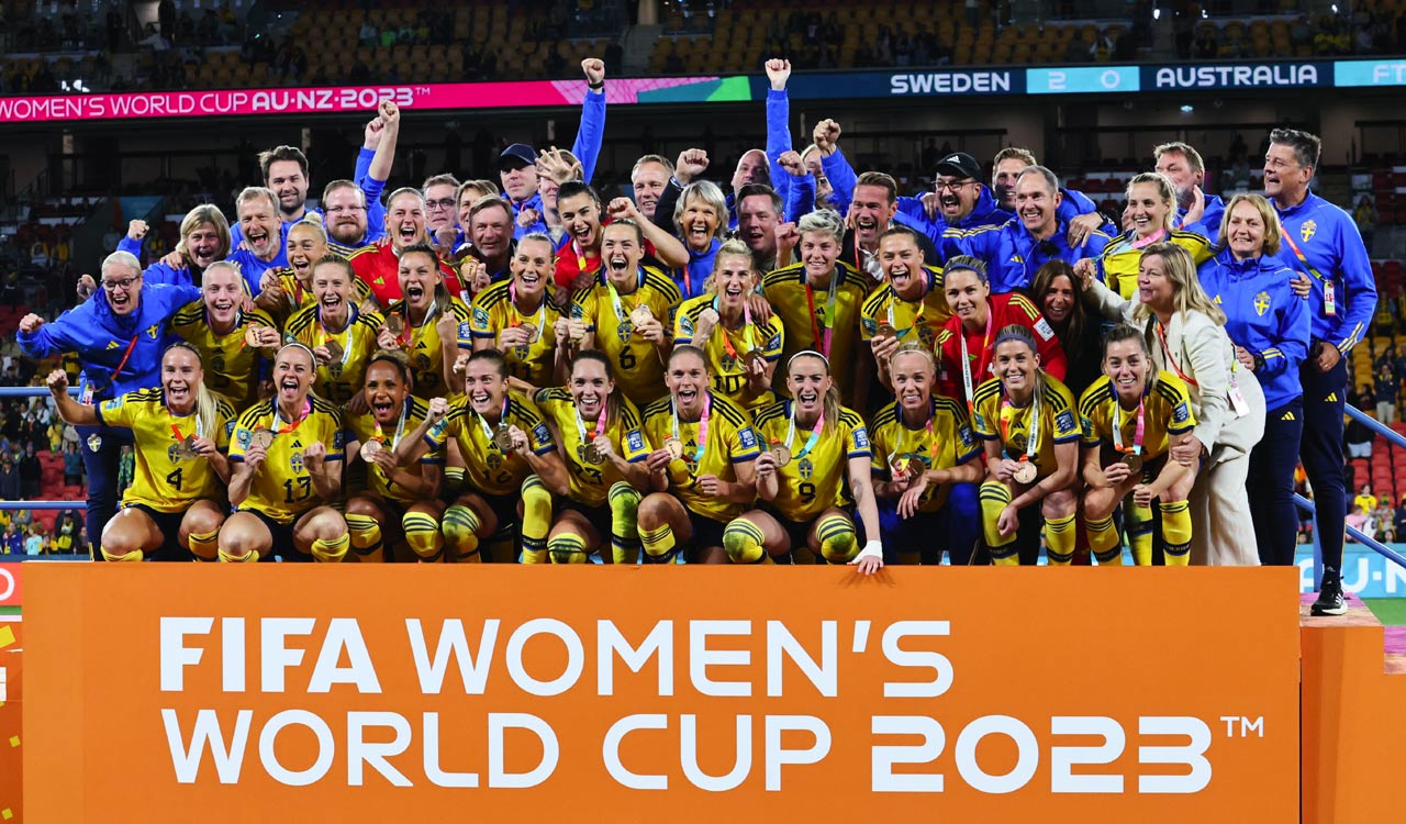 FIFA Women’s World Cup: Sweden secures third place with 2-0 win over Australia