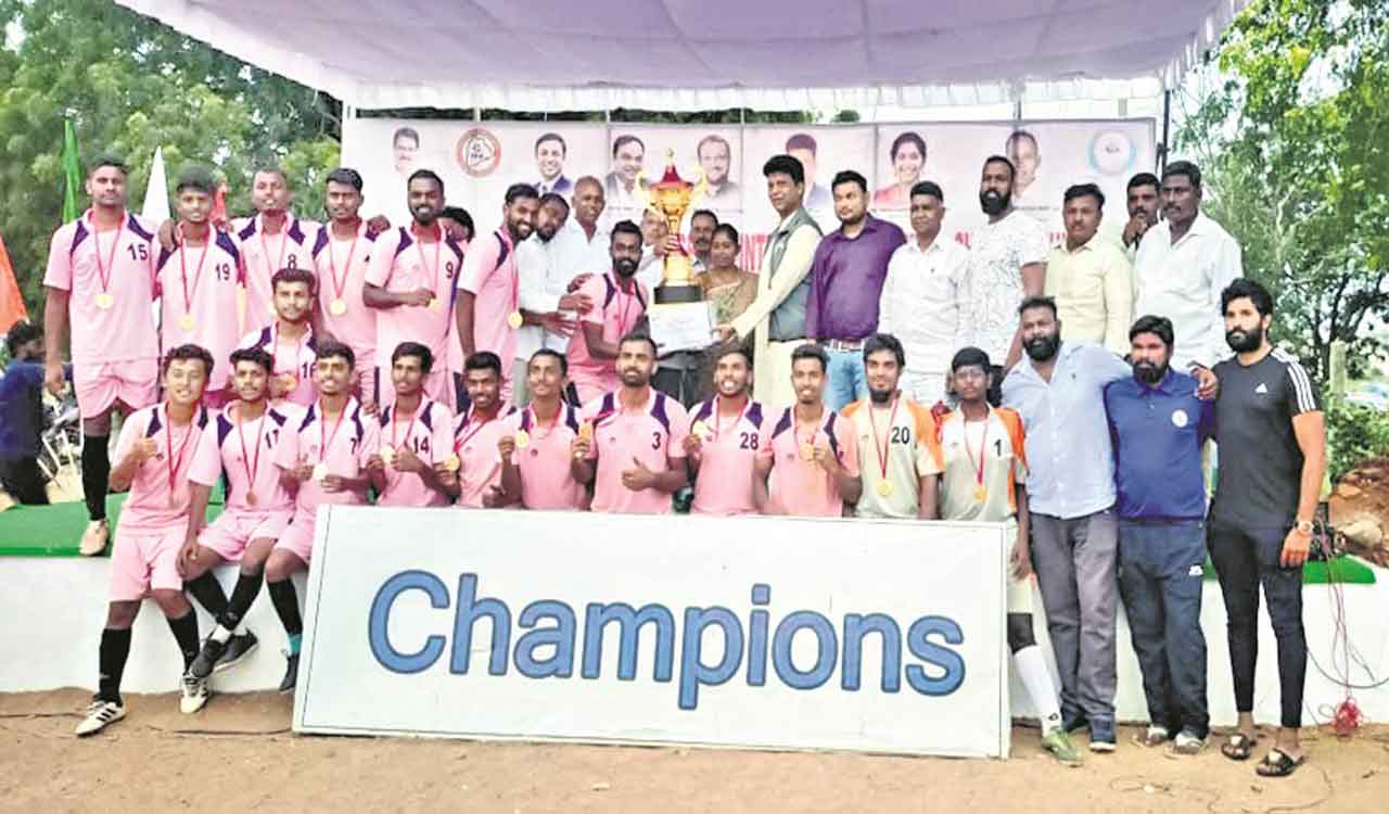 Inter-District Football Championship: Baqi fires Ranga Reddy to title triumph