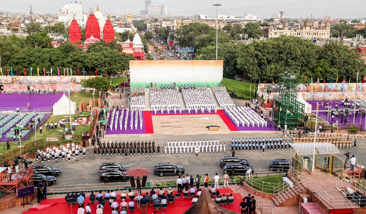 1,800 people invited as ‘special guests’, 75 couples in traditional attire to attend I-Day event at Red Fort