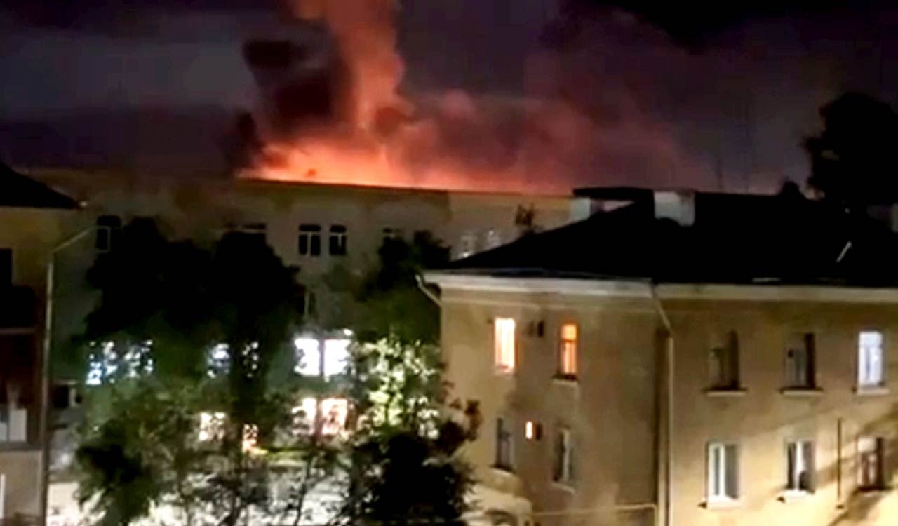 Four heavy transport planes allegedly damaged in suspected Drone strike in Russia