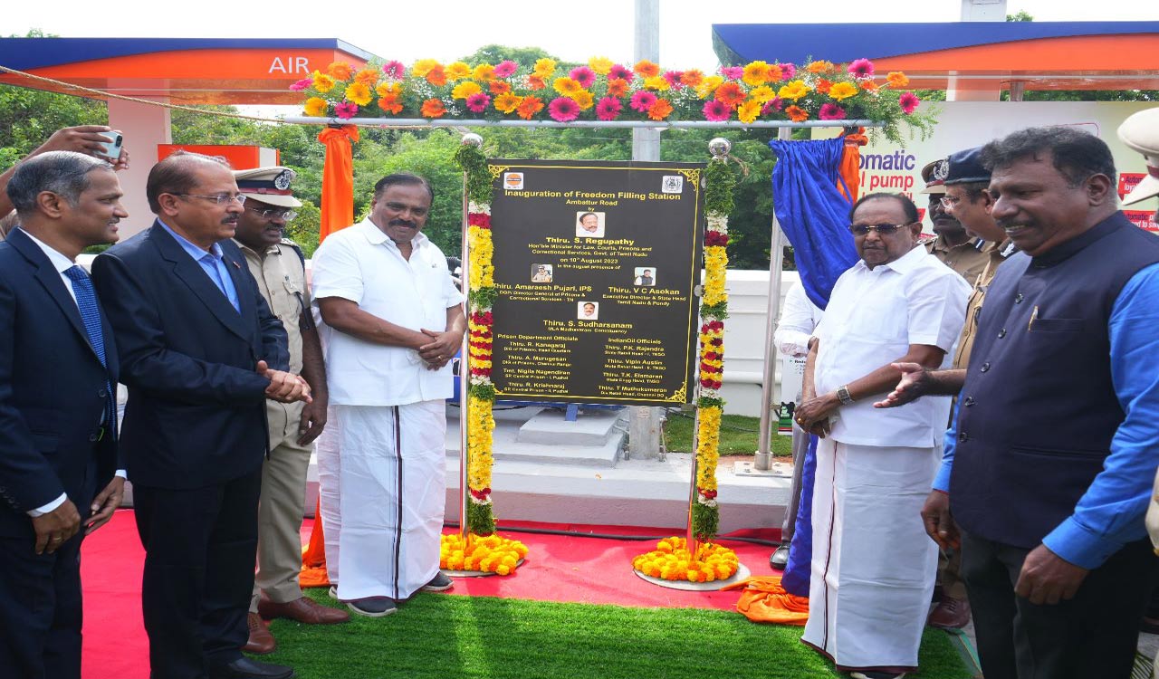 In a first, fuel outlet run by women convicts opens in Tamil Nadu