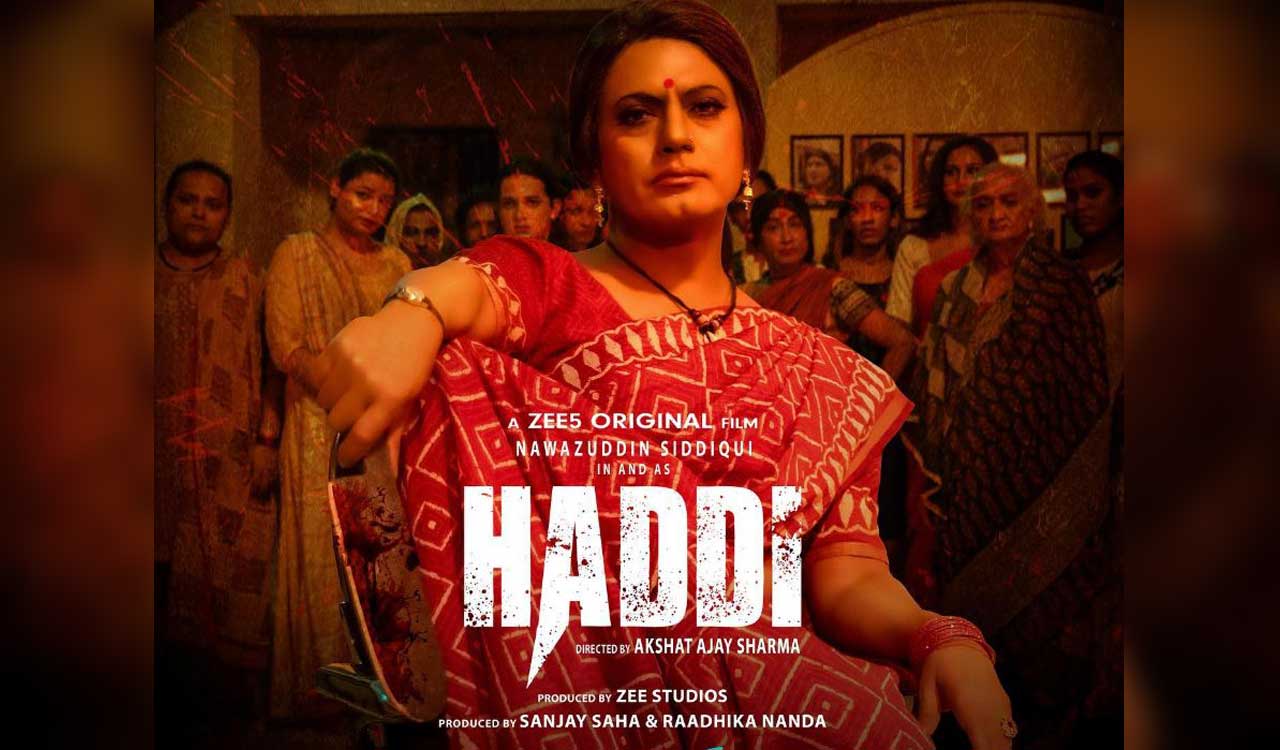 Nawazuddin Siddiqui’s new ‘Haddi’ look features a bloodthirsty stare