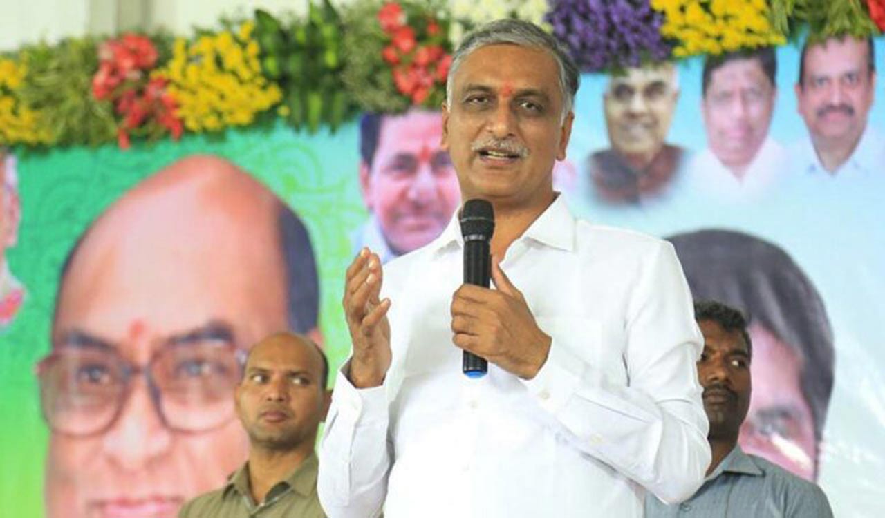 Harish Rao to distribute laptops to Class 11, 12 students in Siddipet