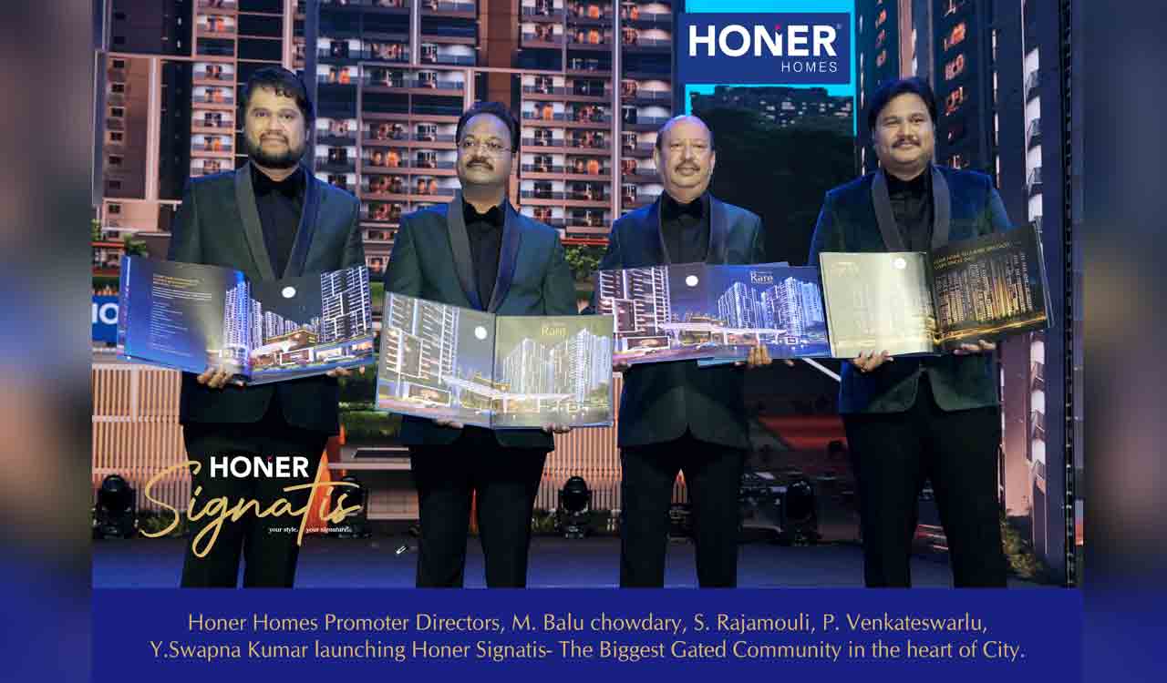 Honer Homes Unveils “Honer Signatis”: Hyderabad’s Biggest Gated Community Project in the Heart of City