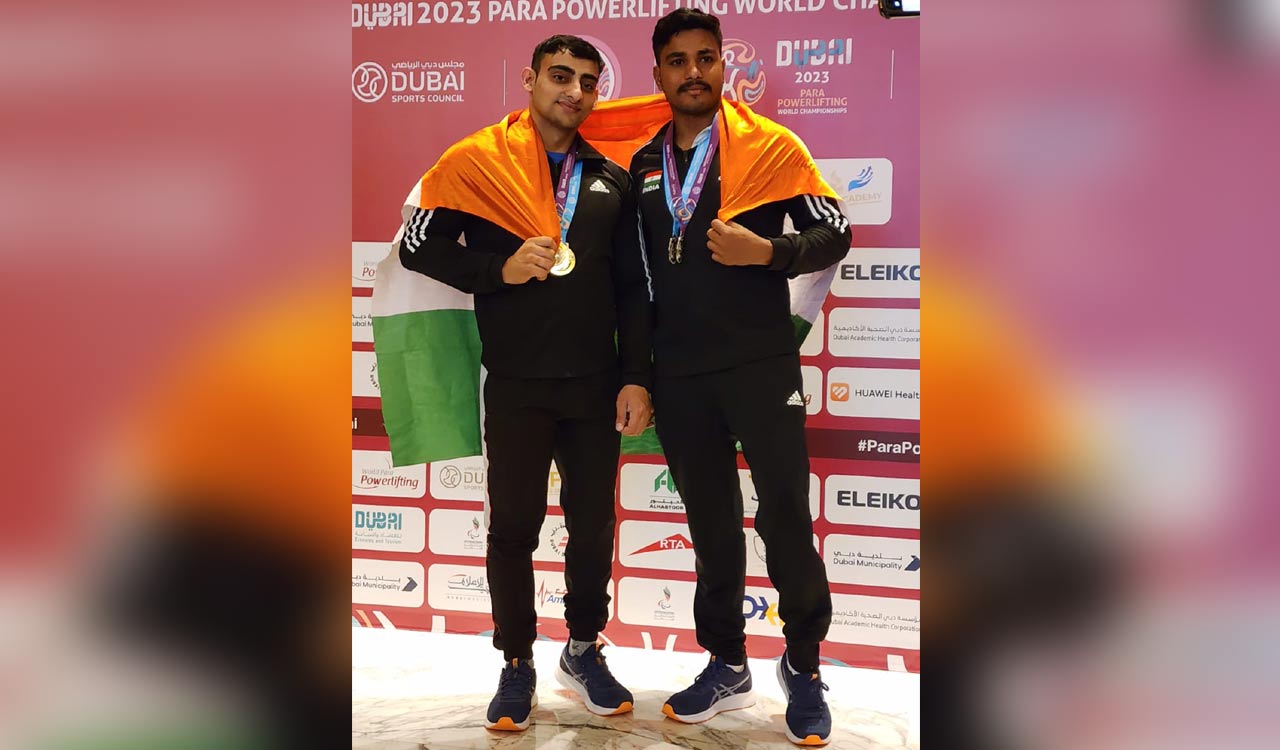 India win gold and silver at World Para Powerlifting Championships