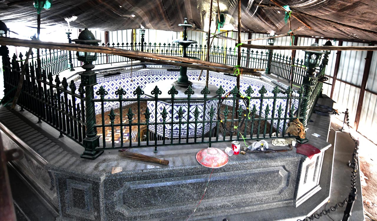 Hyderabad: Historic Gulzar Houz fountain restoration works completed, to be inaugurated soon