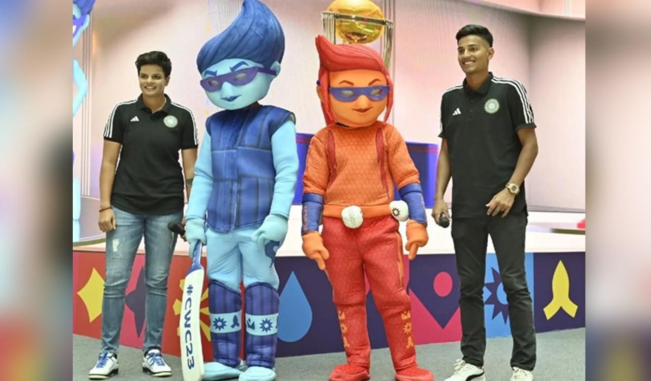 ICC unveils mascot duo for Men’s Cricket World Cup 2023