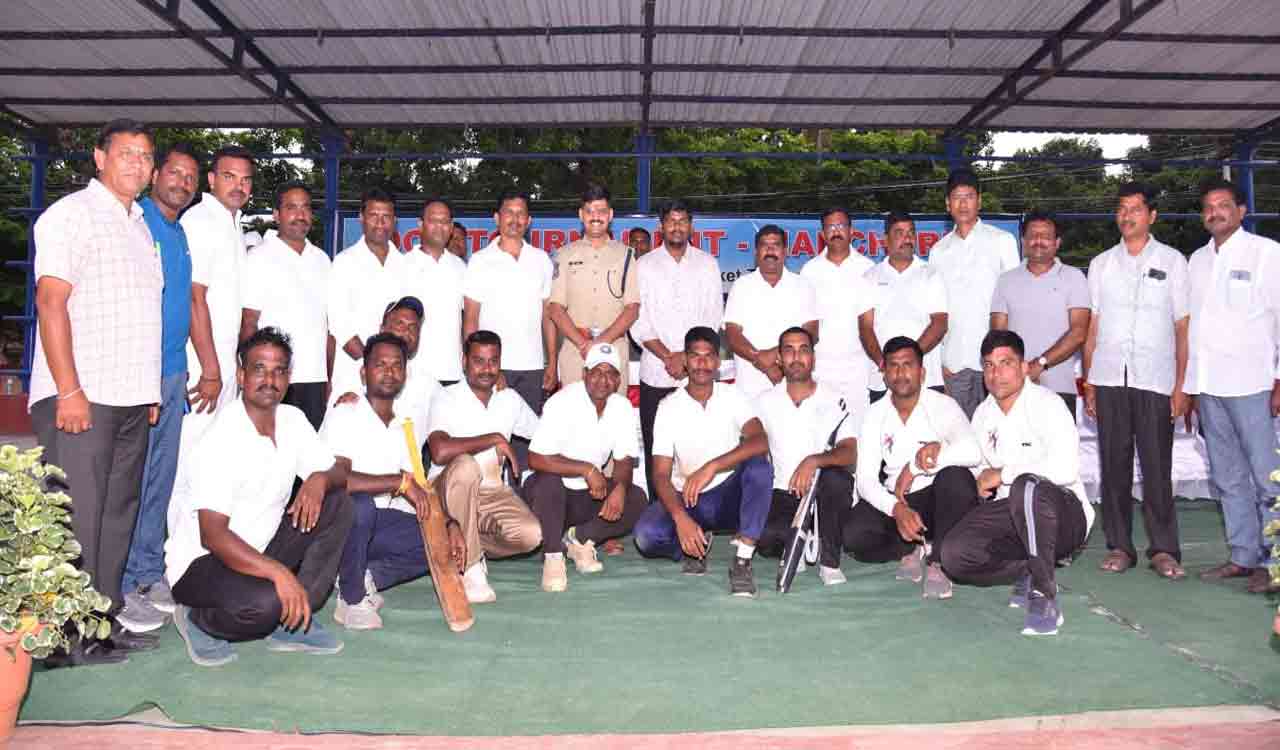 Telangana: Police department wins IDOC cricket tournament