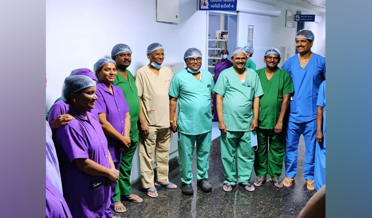 Cochlear implant surgery performed at PMSSY Hospital in Warangal