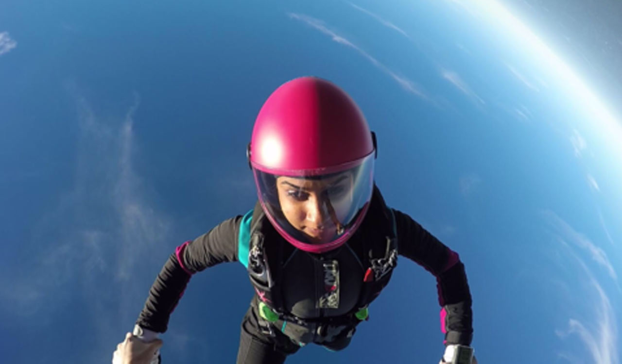 Indian American scientist aims to become first woman to skydive from stratosphere