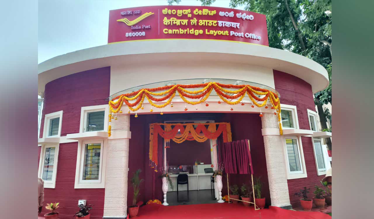 India’s first 3D-printed post office inaugurated in Bengaluru