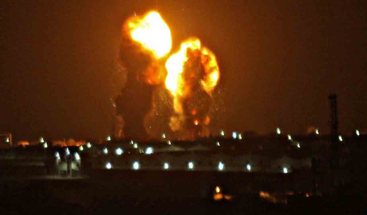 Israel launches airstrikes in Damascus; four Syrian soldiers feared killed