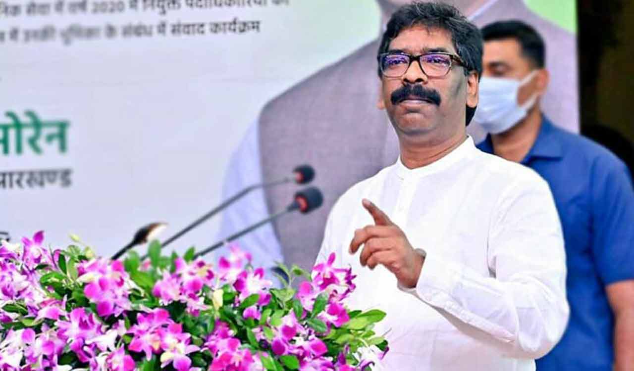ED summons Jharkhand CM Hemant Soren in money laundering case