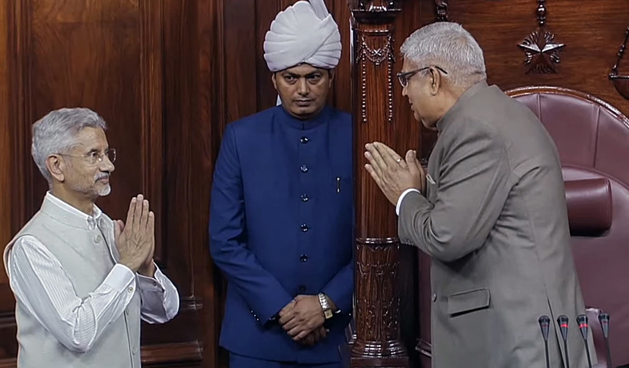 Nine members of Rajya Sabha take oath