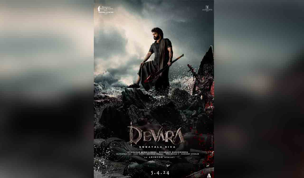 Jr NTR begins shooting an intense water sequence for ‘Devara’