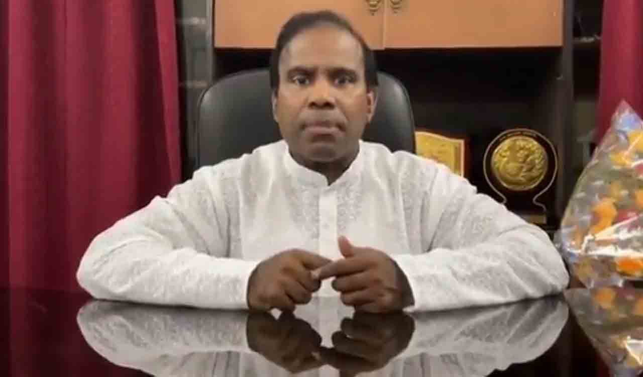 KA Paul on indefinite fast over Visakhapatnam steel plant privatisation issue