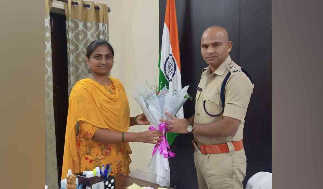 Kaddam’s first woman SI is an inspiration for women